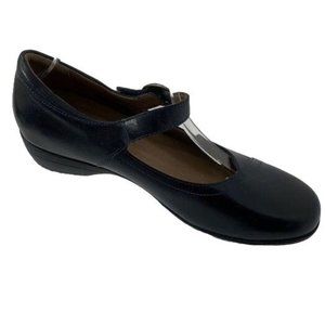 Dansko Women's Sandal size 40 Mary Jane Black